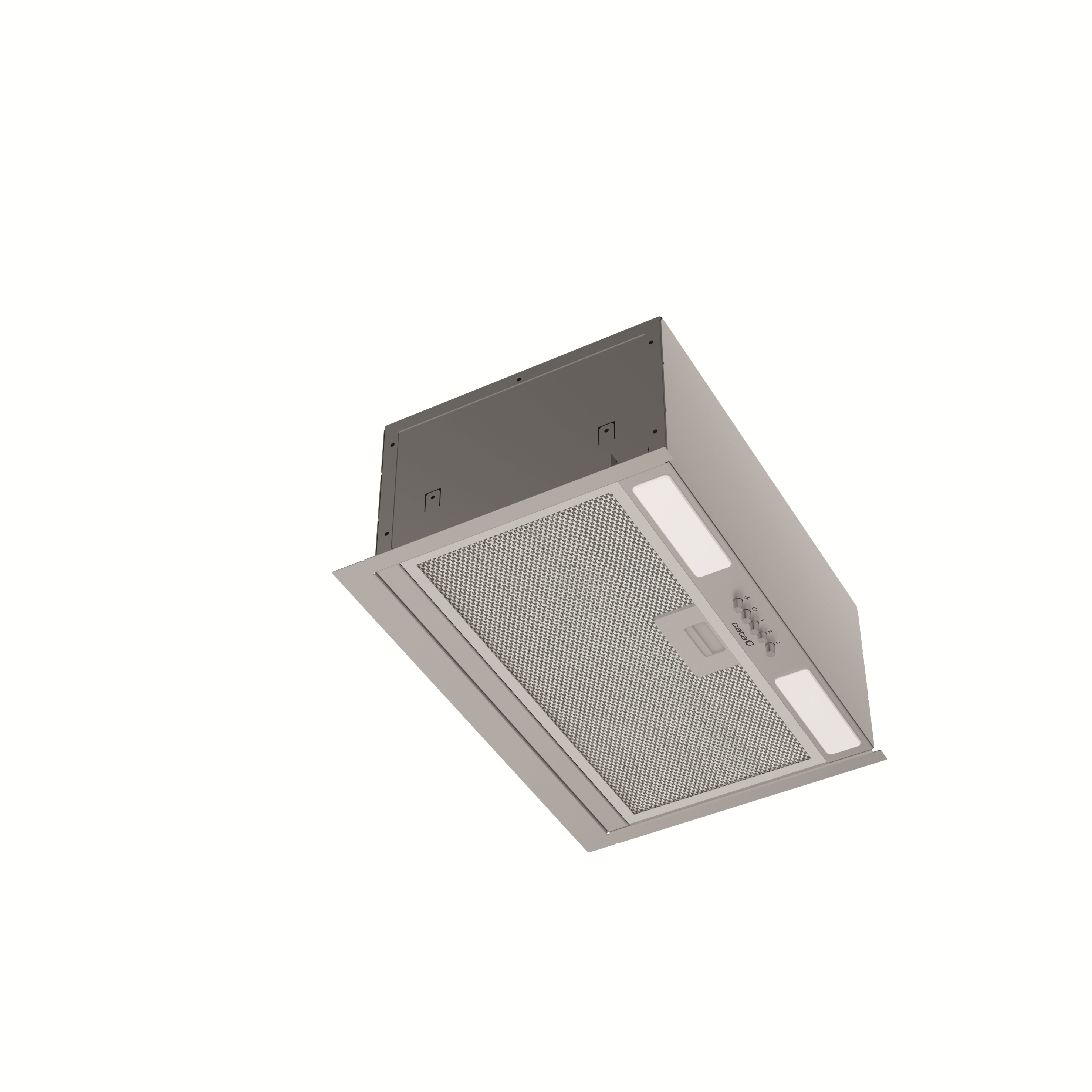 CATA RITMA 45 X /A - Hood - Canopy - Energy efficiency class A - Width 44.5 cm - Mechanical - 480 m³/h - LED - Stainless steel