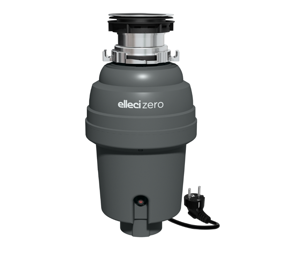 Elleci TDZ060GR Zero 60 Series - Kitchen Waste Grinder - 860 ml - 2500 RPM - Gray