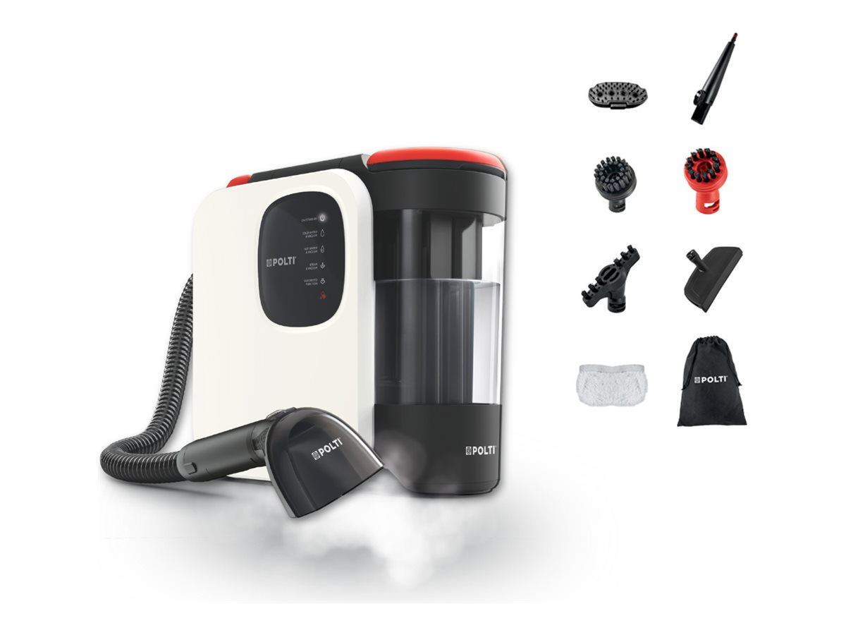 Polti Steam cleaner - StainOver SC30 - Power 2000 W - Water tank capacity 1.6 L - White/Black