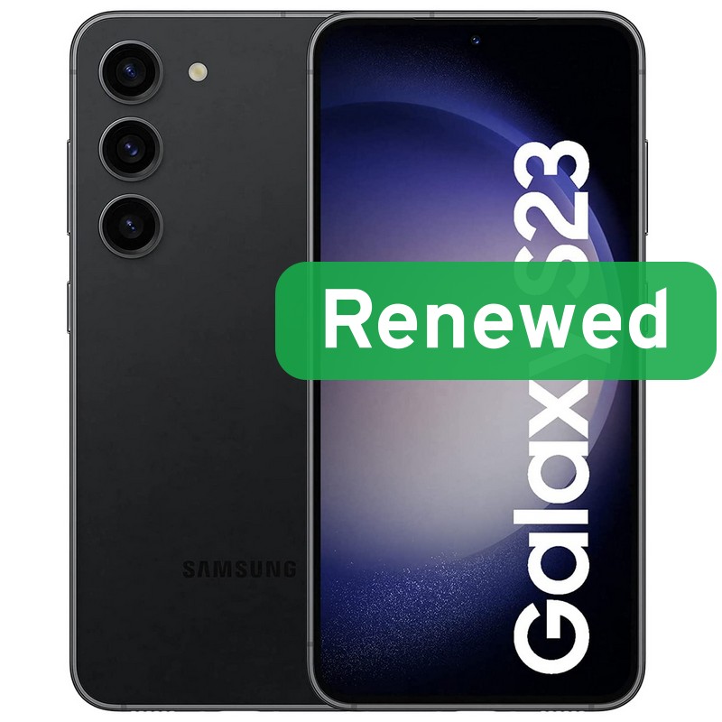 Samsung Renewed Grade C - Galaxy S23 - Phantom Black - 6.1 " - 256 GB - 5G