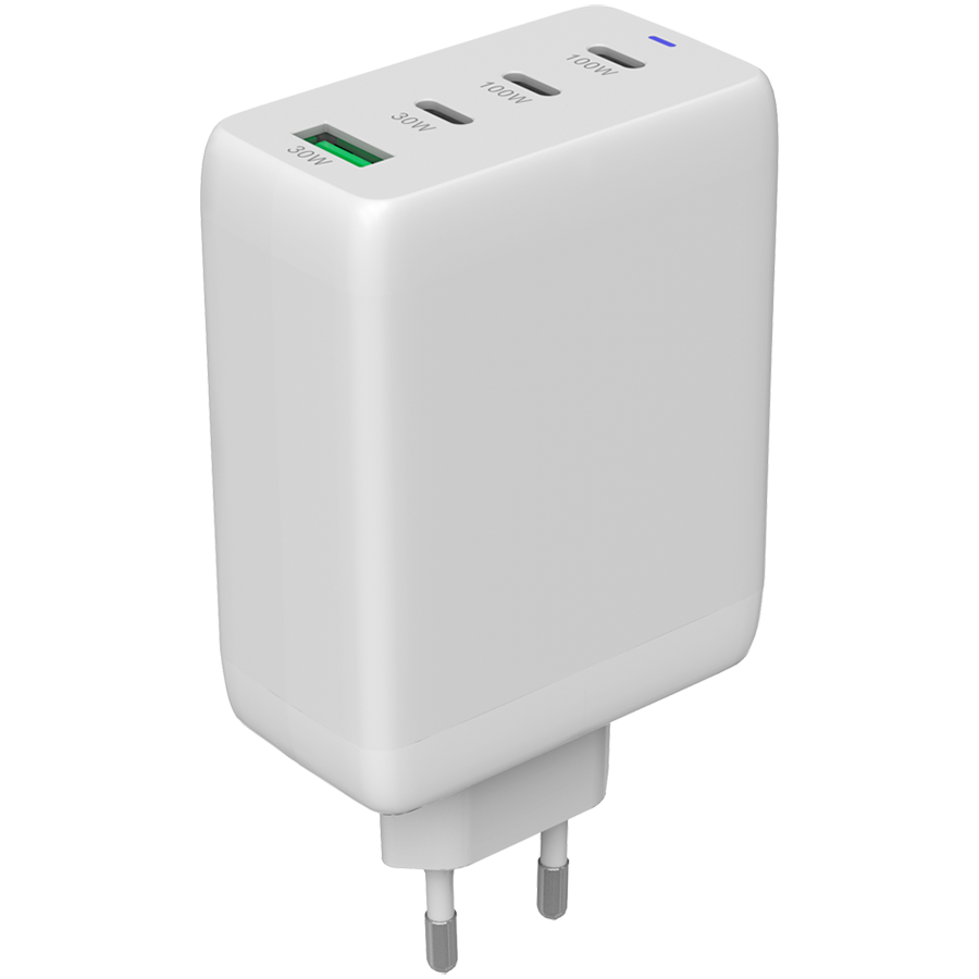 CANYON charger CU100ACC GaN 100W 3xPD 1xQC EU White