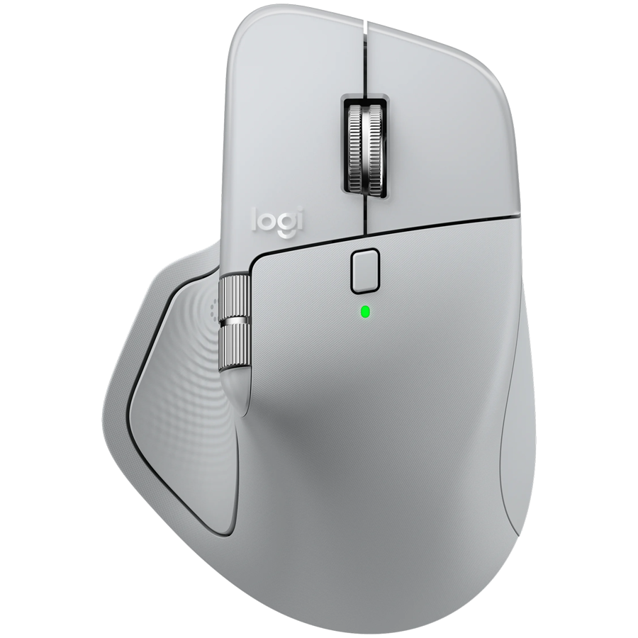 MOUSE USB WRL MX MASTER 4/WH/SILVER 910-007576 LOGITECH