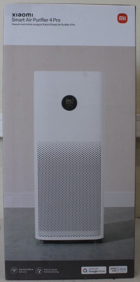 SALE OUT. Xiaomi Smart Air Purifier 4 Pro - Xiaomi - Smart Air Purifier - 4 Pro - Air Purifier - Suitable for rooms up to 35–60 m² - Power 50 W - White - DAMAGED PACKAGING