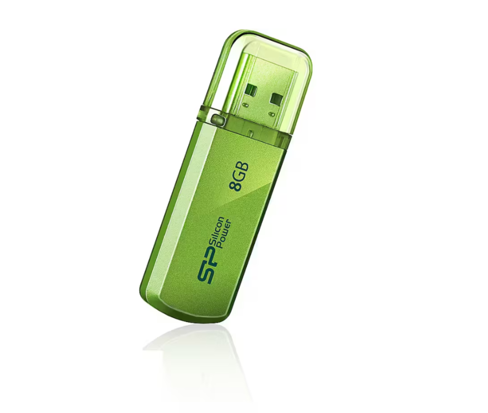 Silicon Power - Helios 101 - 8 GB - USB Type-A - Green