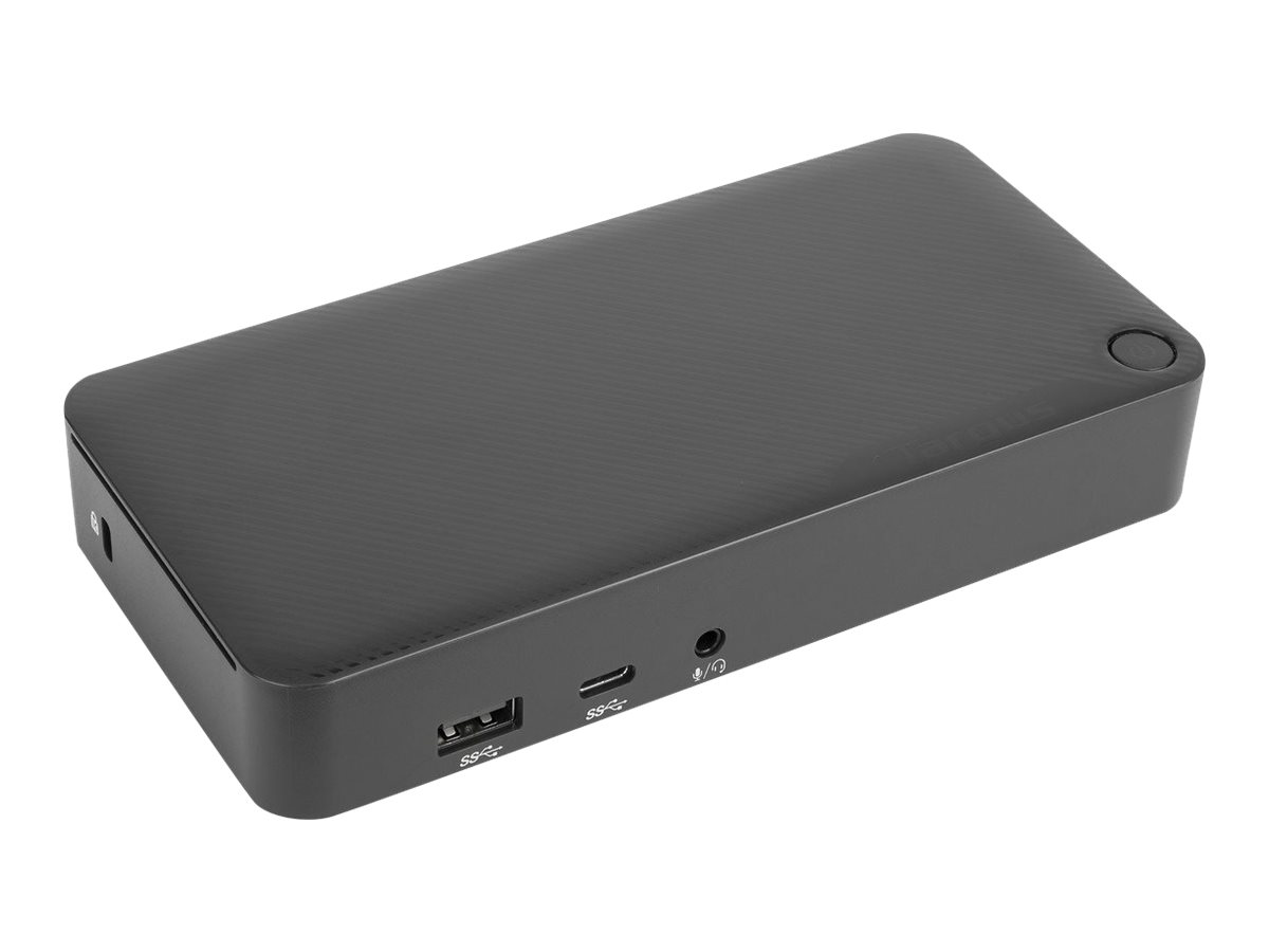 Targus - Universal DisplayLink USB-C Dual 4K HDMI Docking Station with 65 W Power Delivery - HDMI ports quantity 2 - Ethernet LAN
