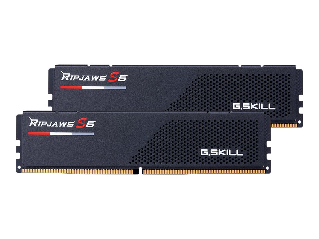 G.Skill Ripjaws S5 DDR5 64GB (32GBx2) 32-39-39-102 6400 MT/s - G.Skill - Ripjaws S5 - 64 GB: 2 x 32 GB GB - DDR5 - 6400 MHz