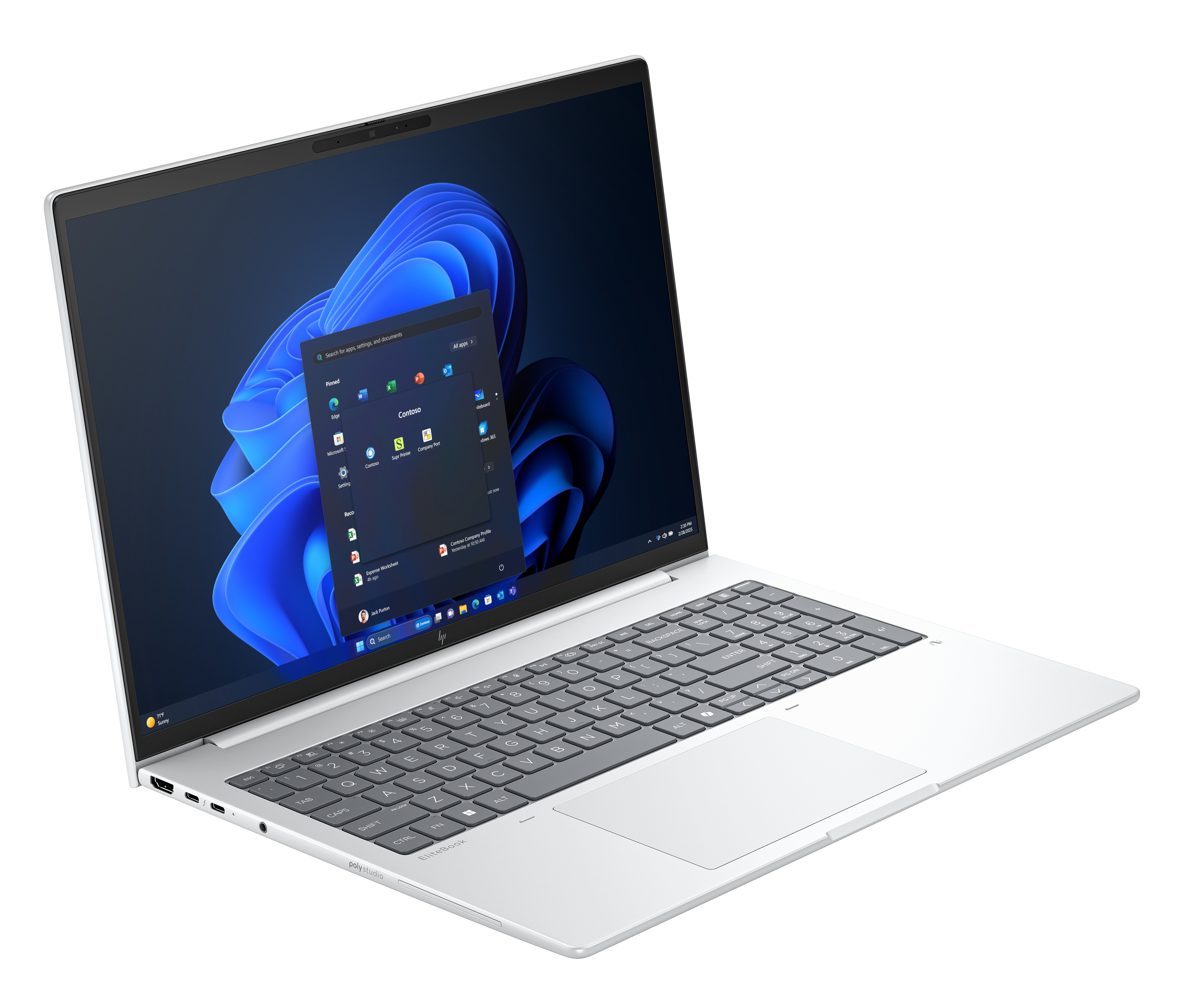 HP EliteBook 8 G1i 16 - Ultra 5-225U, 16GB, 512GB SSD, 16 WUXGA 300-nit AG, 5MP IR cam, WWAN-ready, Smartcard, FPR, US backlit keyboard, 62Wh, Win 11 Pro, 3 years