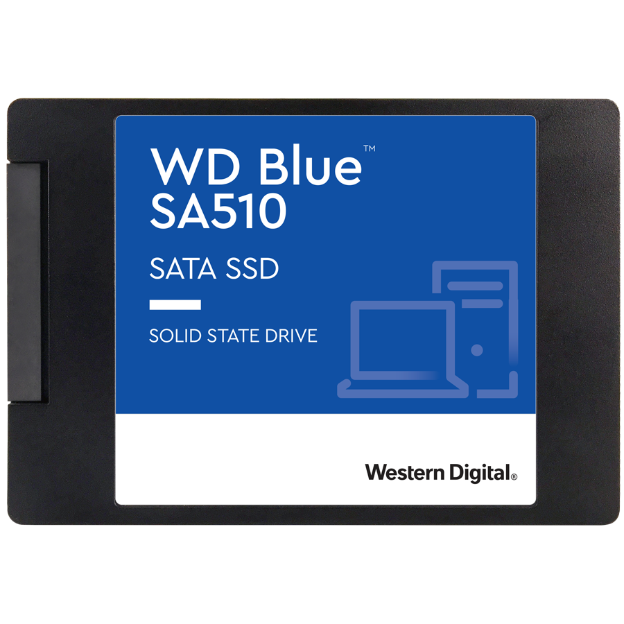 SSD POWERED BY SANDISK  Blue SA510 2TB SATA, 2.5'', 7mm, Read/Write: 560/530 MBps, IOPS 95K/84K, TBW: 500
