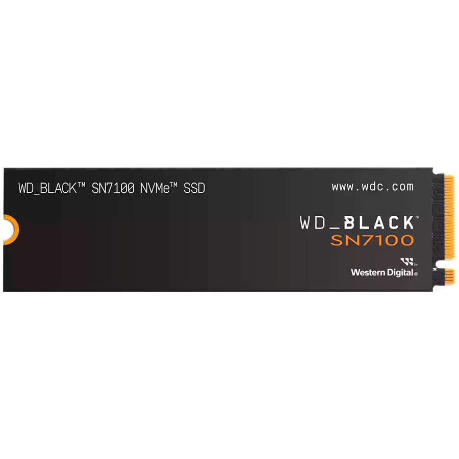 SSD POWERED BY SANDISK  Black SN7100 1TB M.2 2280 PCIe Gen4 x4 NVMe, Read/Write: 7250/6900 MBps, IOPS 1000K/1400K, TBW: 600