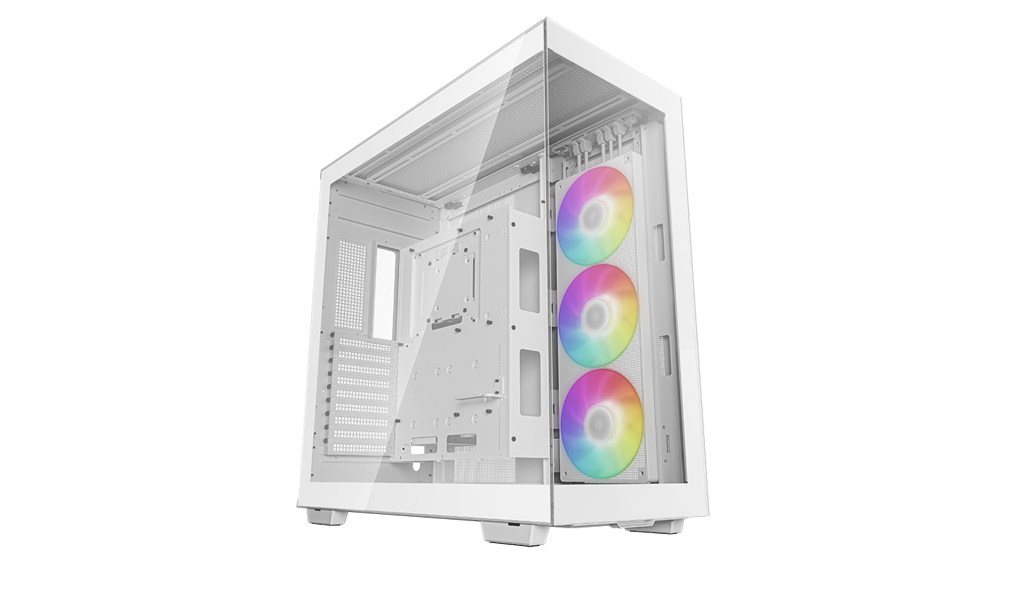 Deepcool - Full Tower Gaming Case - CH780 WH - Side window - ATX+ - ATX PS2 - White