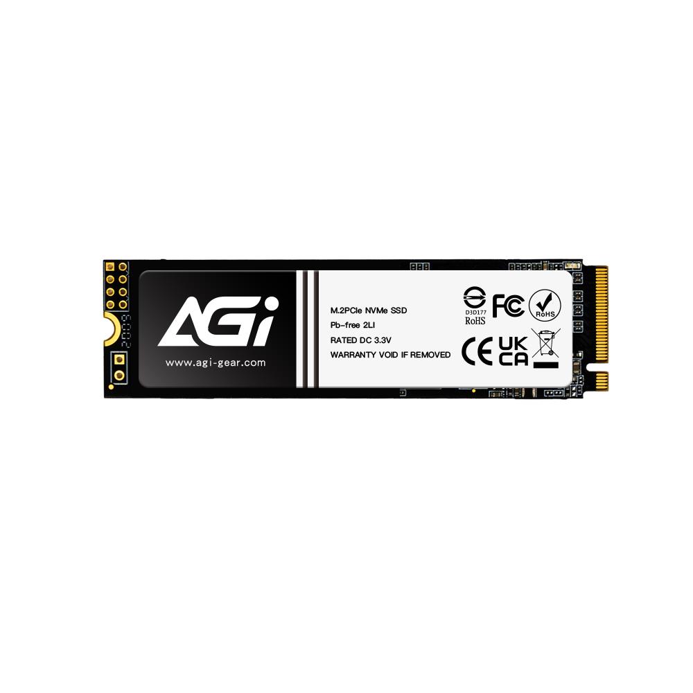 SSD|AGI|300xTBW rating|MTBF 1600000 h|Read speed 3000 MB/s|Write speed 1400 MB/s|NVMe Yes|PCI Express 3.0|M.2|512 GB|AGI512GIMAI298-CB