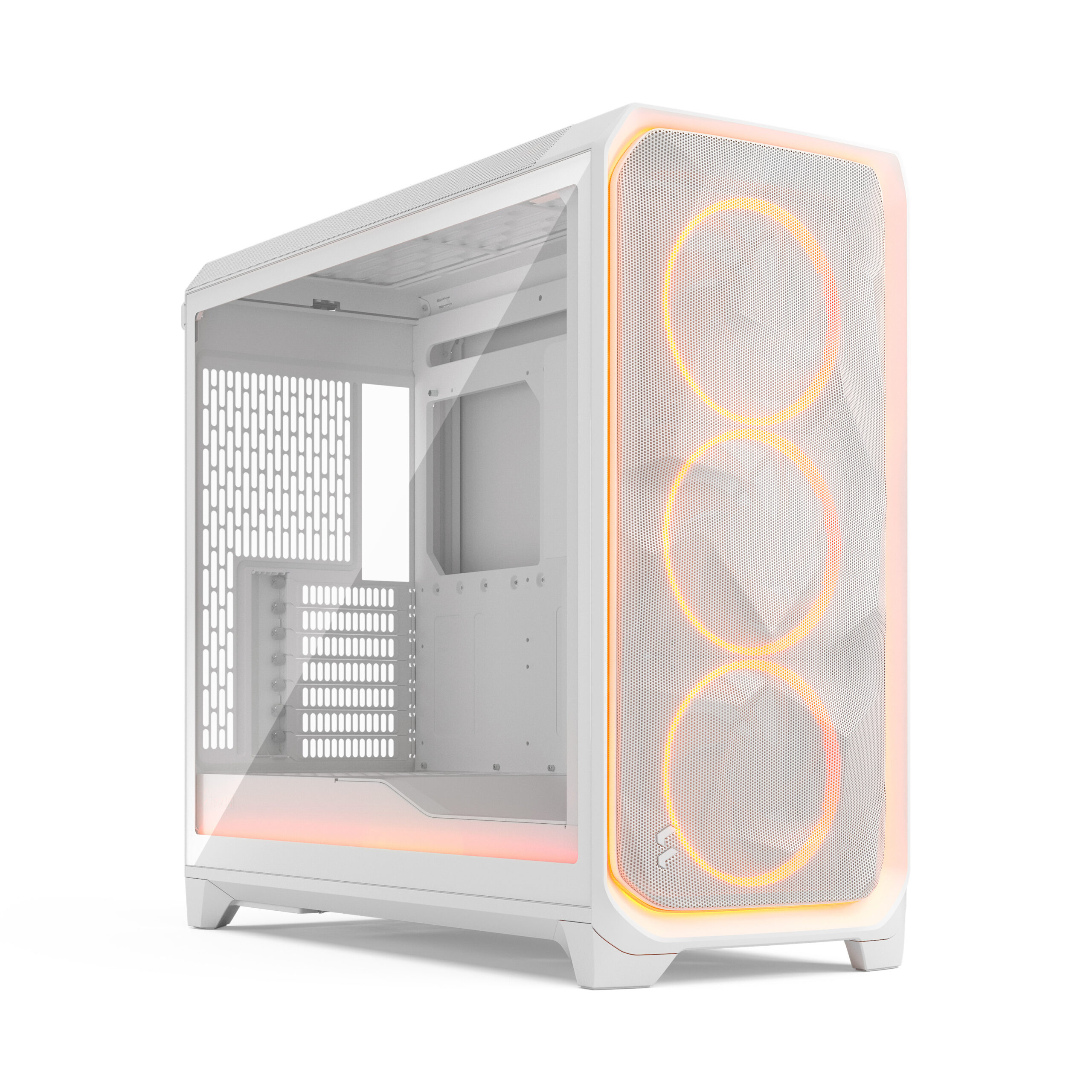 Fractal Design Meshify 3 XL - ATX - Ambience Pro RGB White TG Clear Tint