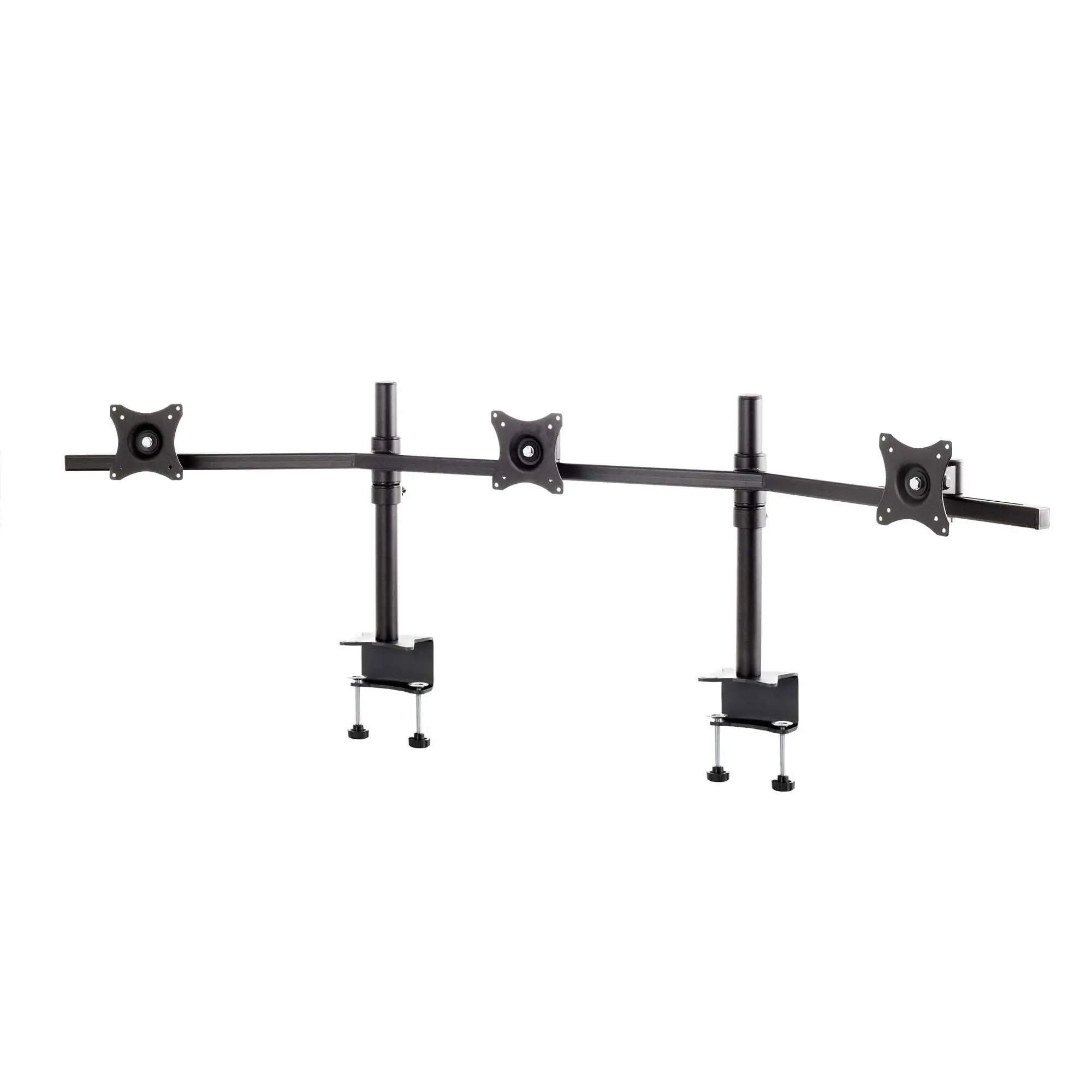 EDBAK Desk Mount - SV11 desk mount for three monitors - Height adjustment, tilt - 19-27 " - Black