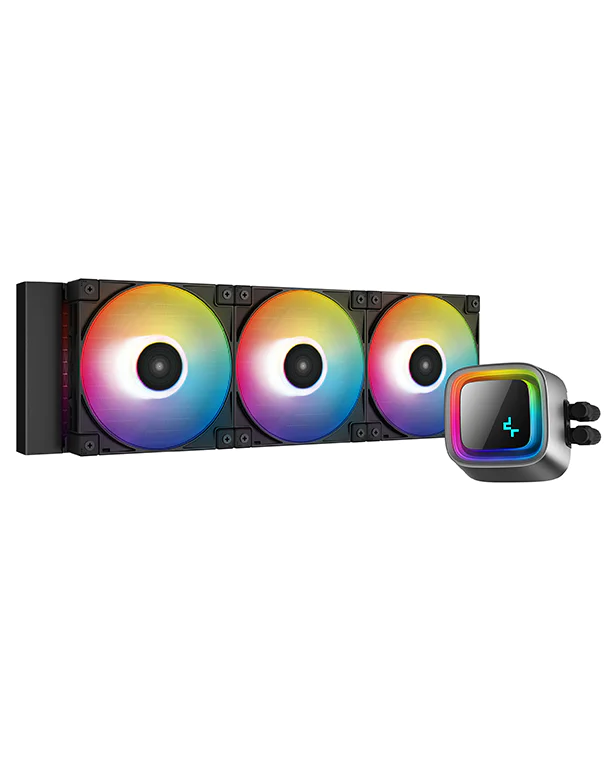 Deepcool - LS720 A-RGB - CPU Liquid Cooler - Black - Intel, AMD