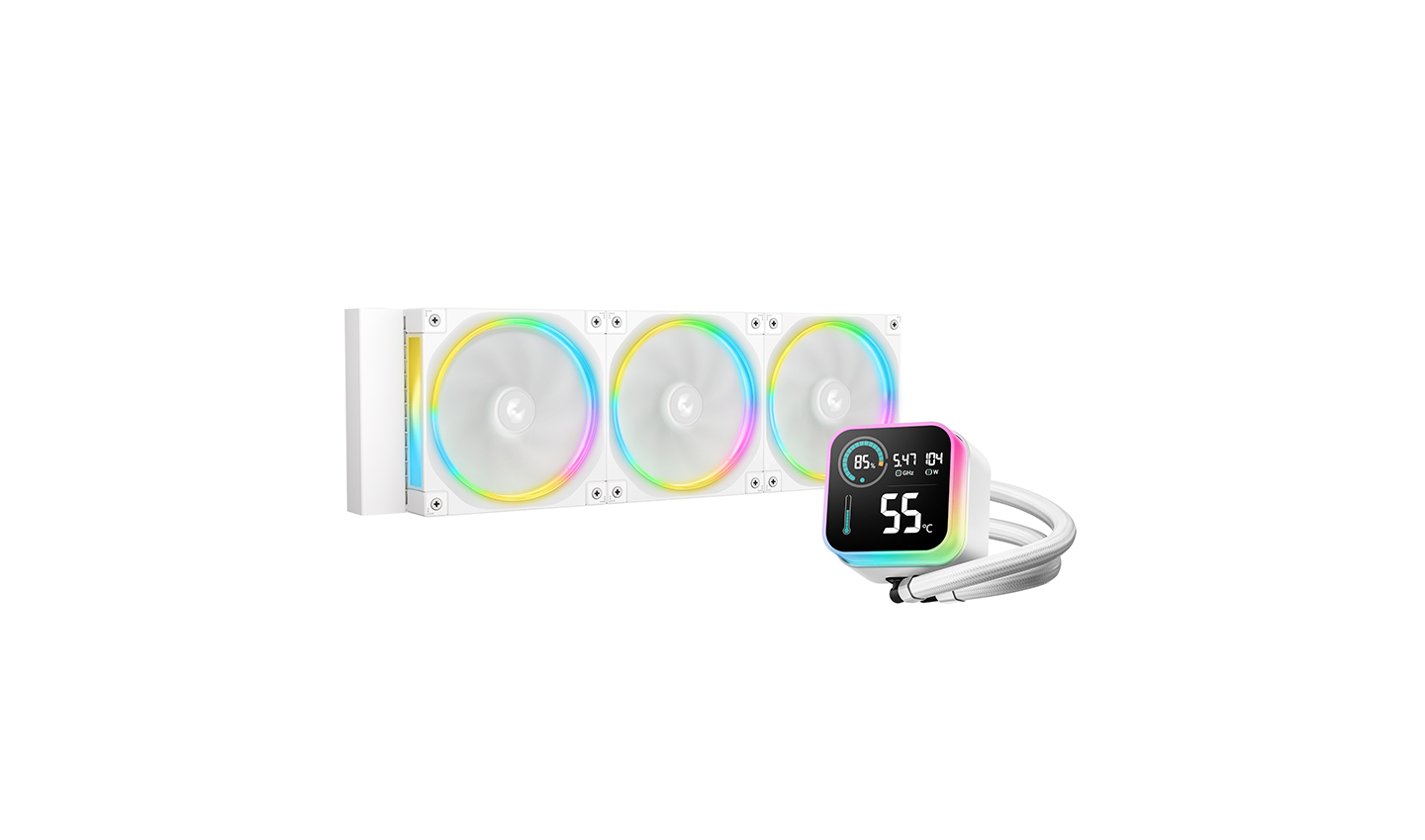 Deepcool Liquid Cooler - LQ360 ULTRA ARGB WH - White - Intel, AMD