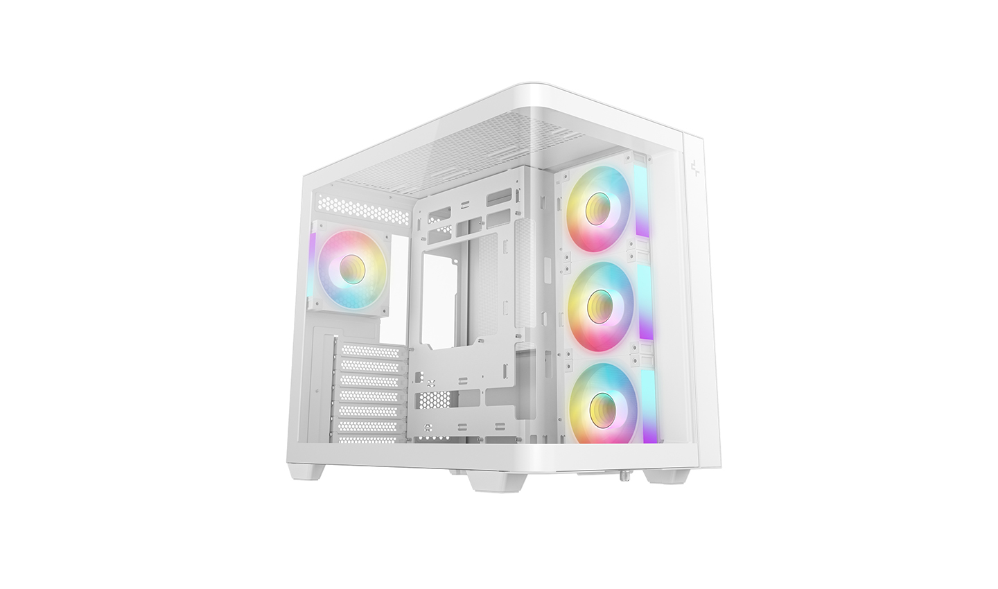 Deepcool Case - CG530U 4F WH - Midi Tower - Whirte