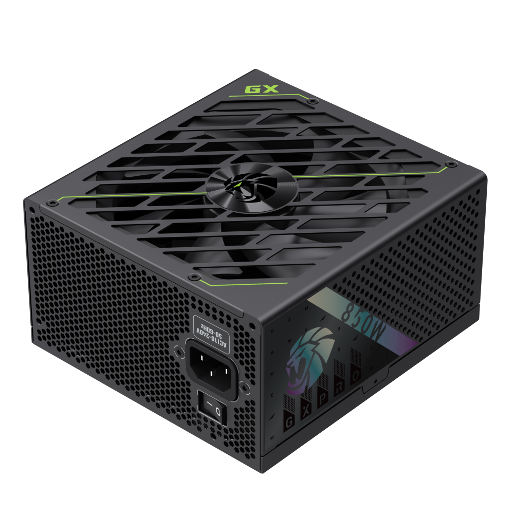 Gamemax PSU - GX 850G - 850 W - Gold - Modular