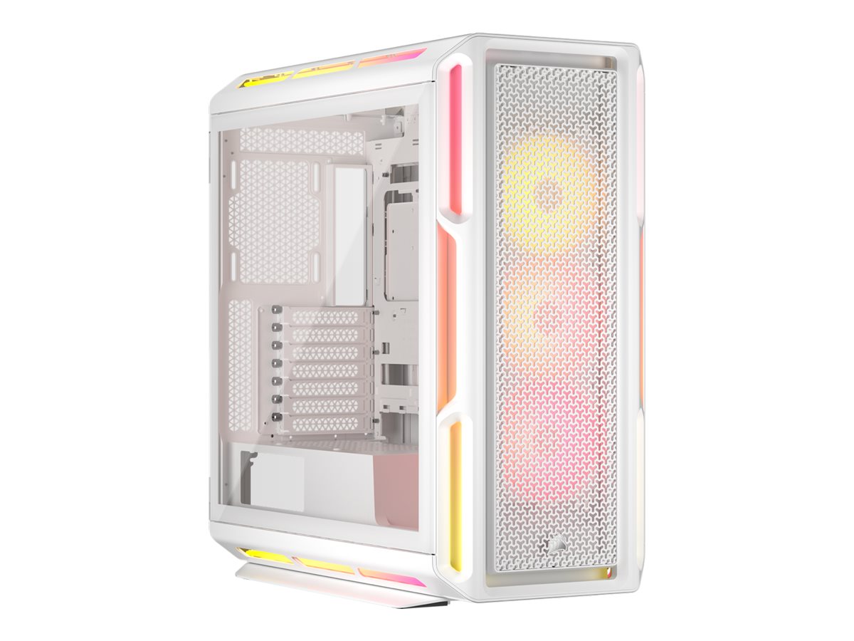 Corsair PC Case - iCUE LINK 5000T LX RGB - Mid-Tower - White