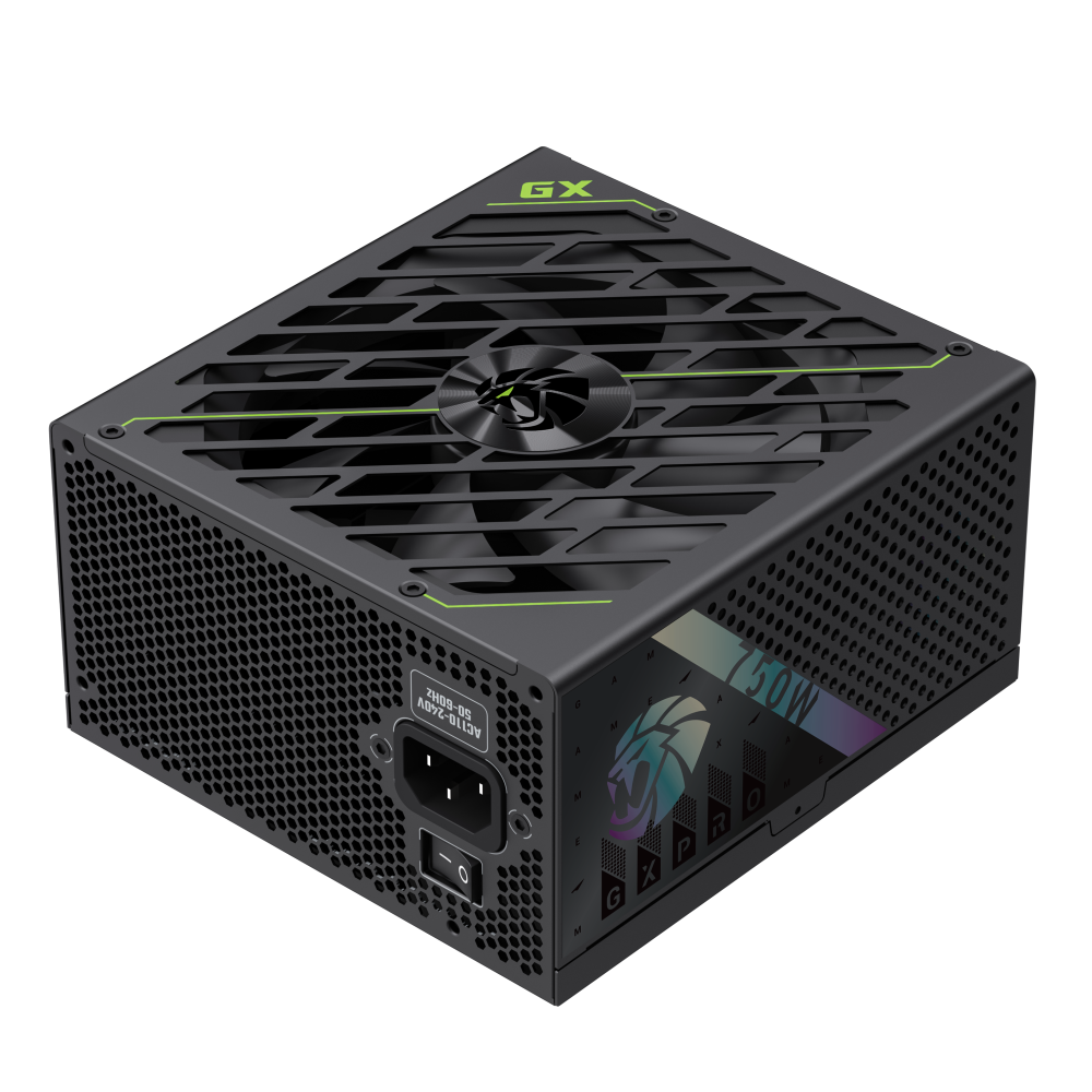 Gamemax PSU - GX PRO 750G - 750 W - Gold - Modular