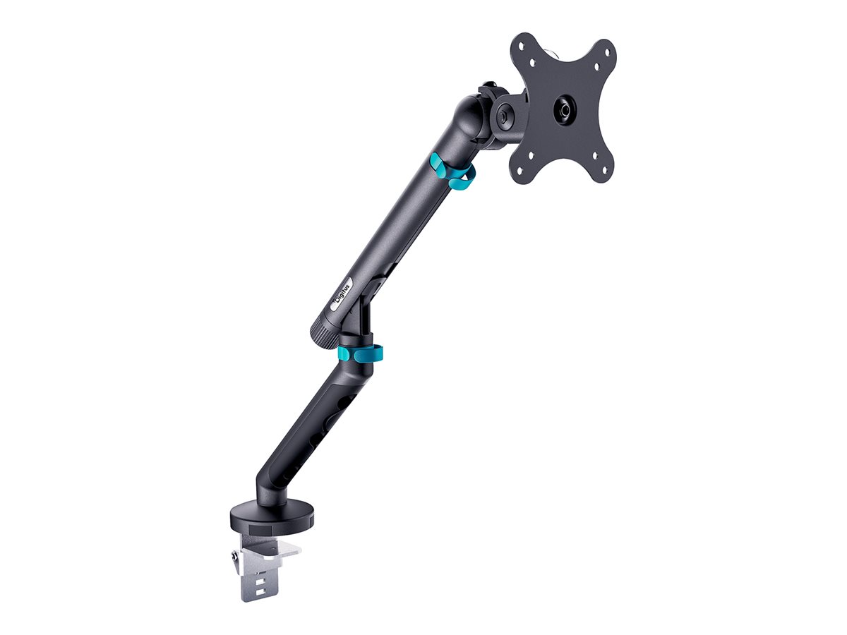 Digitus Desk Mount - Tilt, rotation, pivot - Single design monitor mount - 35 " - Maximum weight (capacity) 10 kg - Black