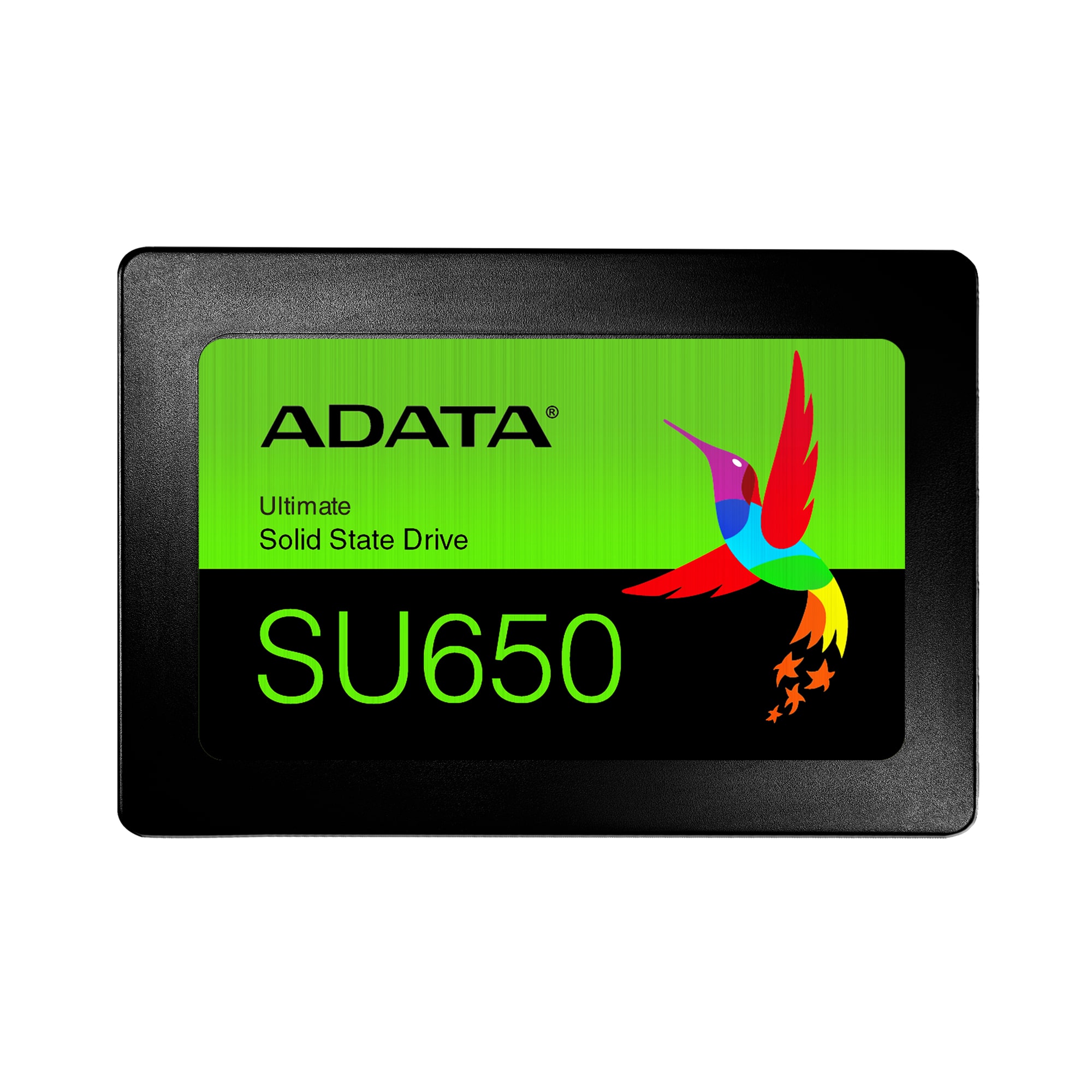 ADATA - Ultimate SU650 - 512 GB - SSD form factor 2.5" - Solid-state drive interface SATA 6Gb/s - Read speed 520 MB/s - Write speed 450 MB/s