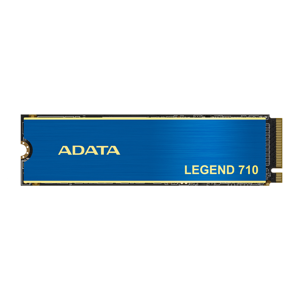 ADATA - LEGEND 710 - 256 GB - SSD form factor M.2 2280 - Solid-state drive interface PCIe Gen3x4 - Read speed 2400 MB/s - Write speed 1800 MB/s