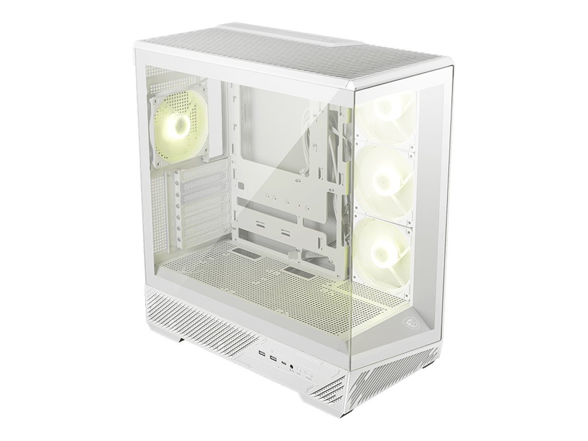 MSI - PC Case - MAG PANO 130R PZ WHITE - Mid-Tower - White