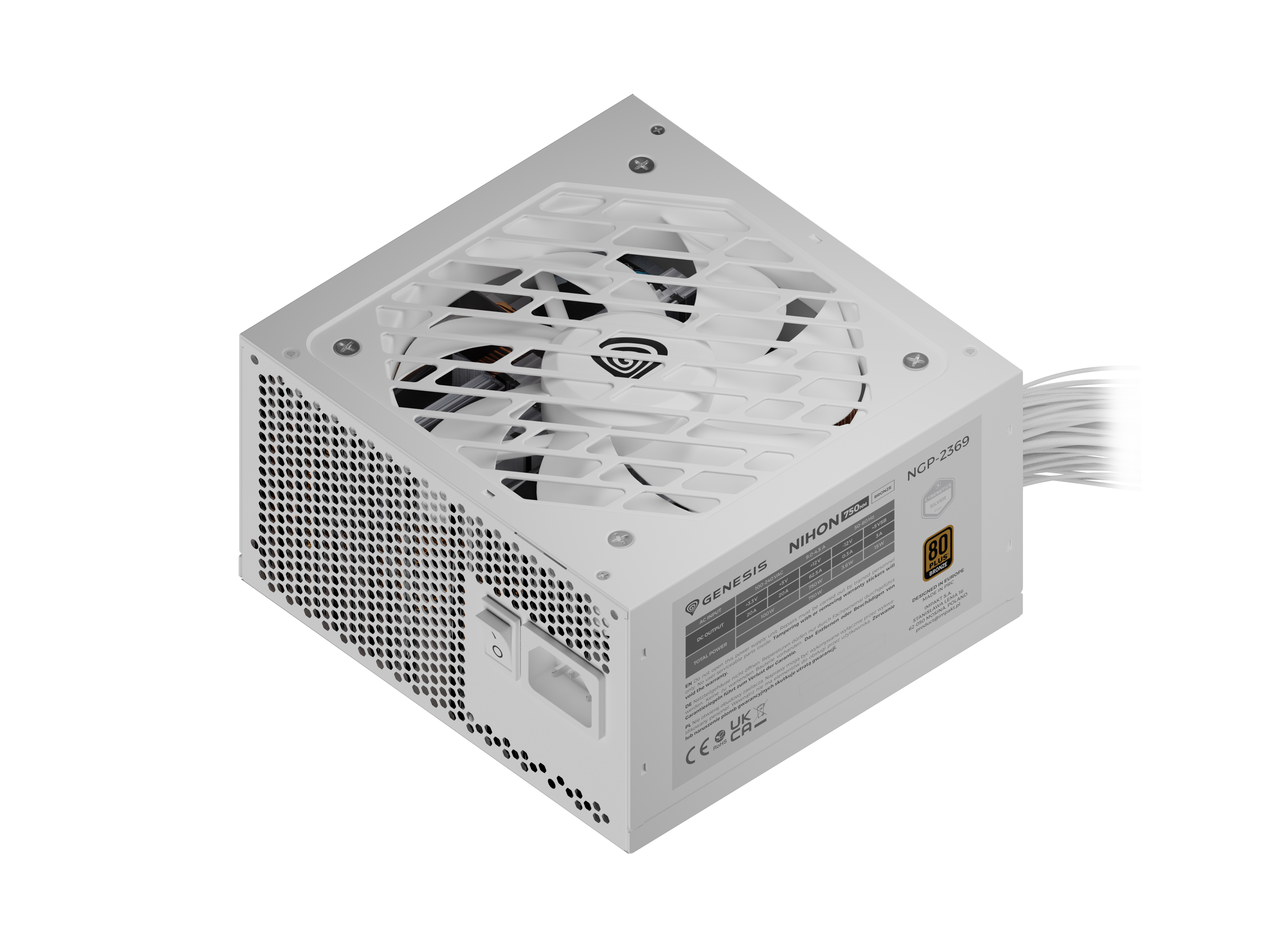 Genesis - PSU - Nihon 750NM - 750 W - White