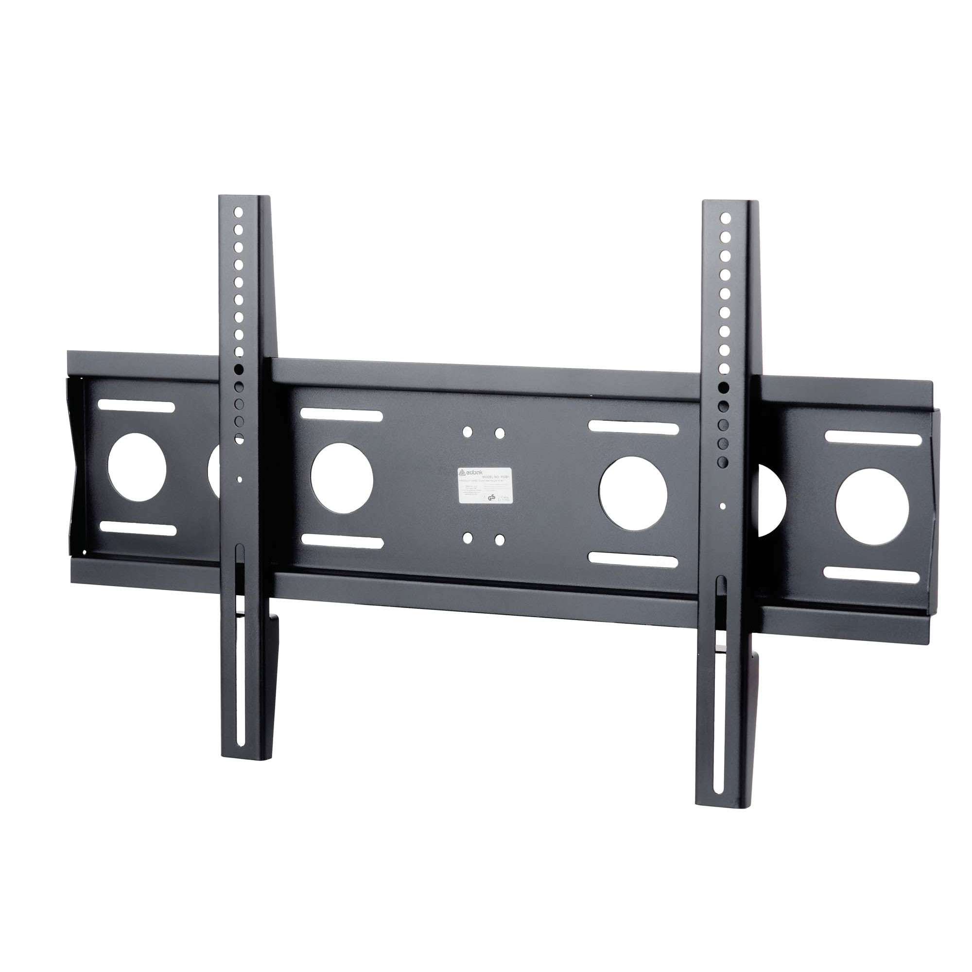 EDBAK - Wall mount - PWB1C-B - 40-75 " - Maximum weight (capacity) 80 kg - Black