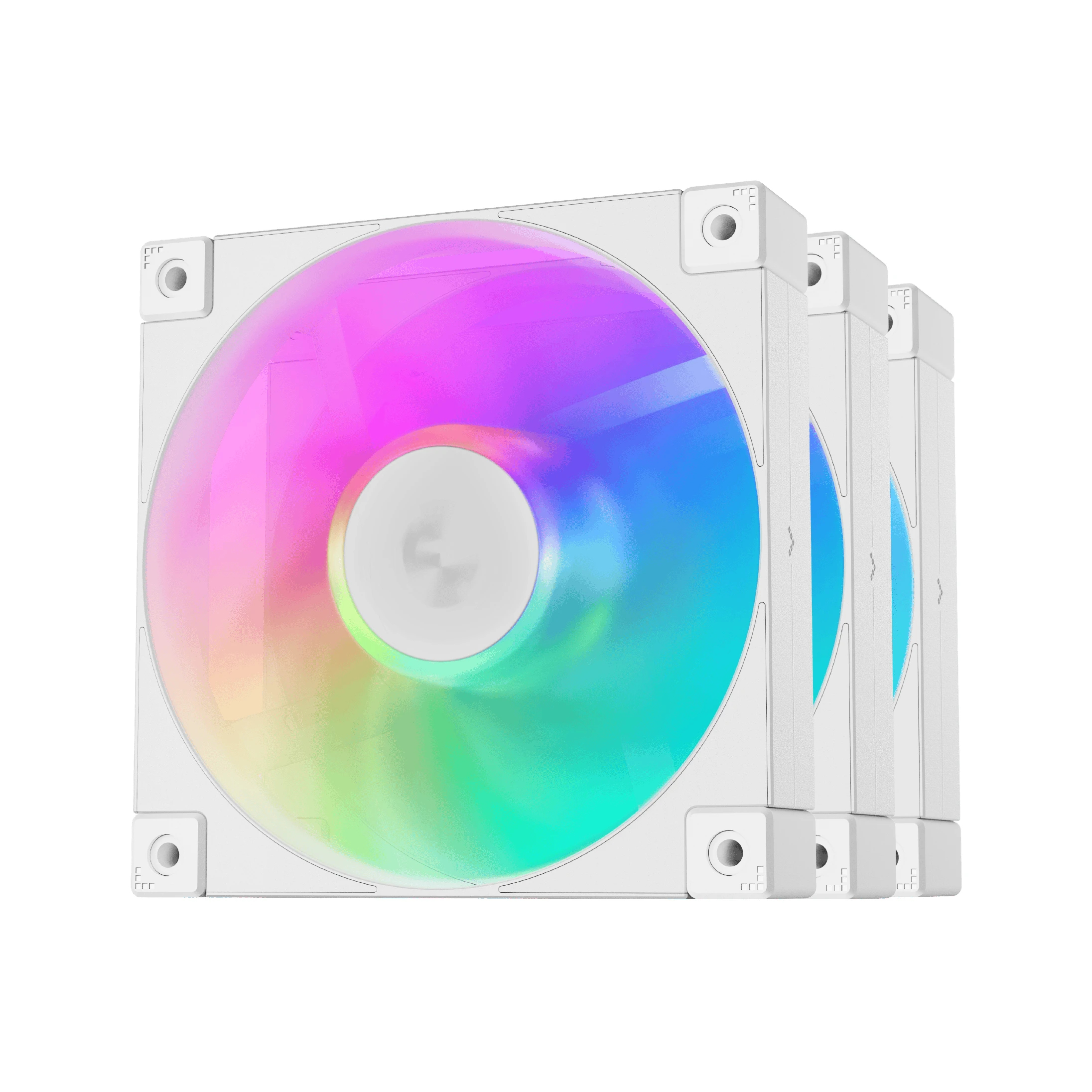 Deepcool - Performance 120mm Fan, 3-Pack - R-FD12-BKAPN3-G ARGB-3 IN 1