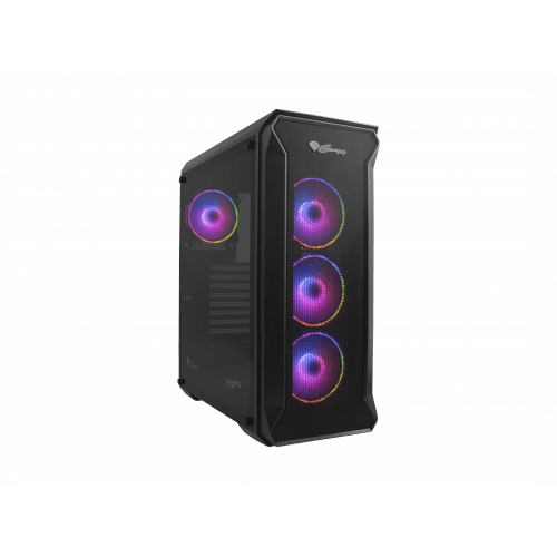 Genesis - PC Case - IRID 505 ARGB - Midi-Tower - Black