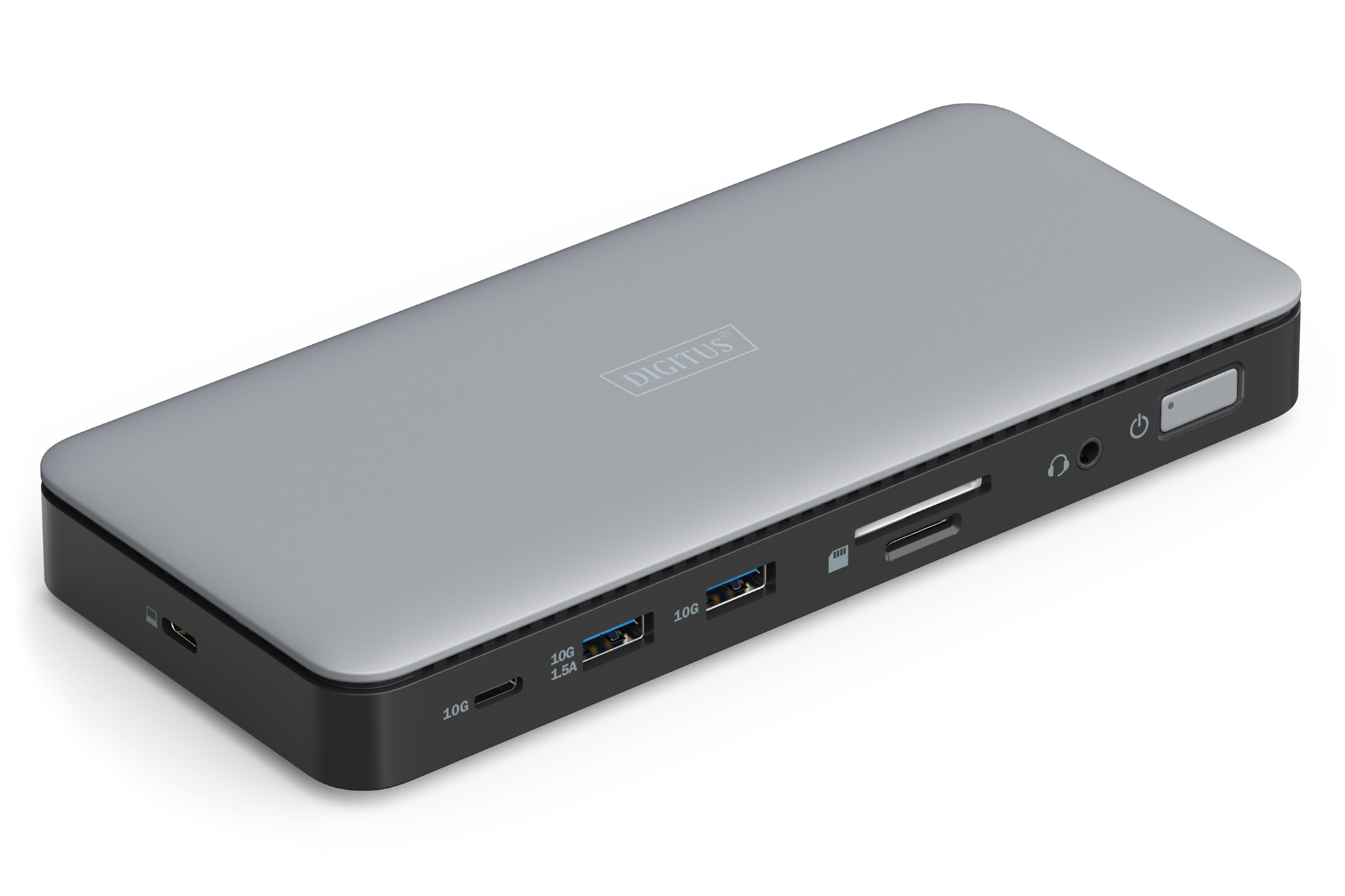 Digitus USB-C Docking Station, 11-port - DA-70917 - HDMI ports quantity 2 - Ethernet LAN