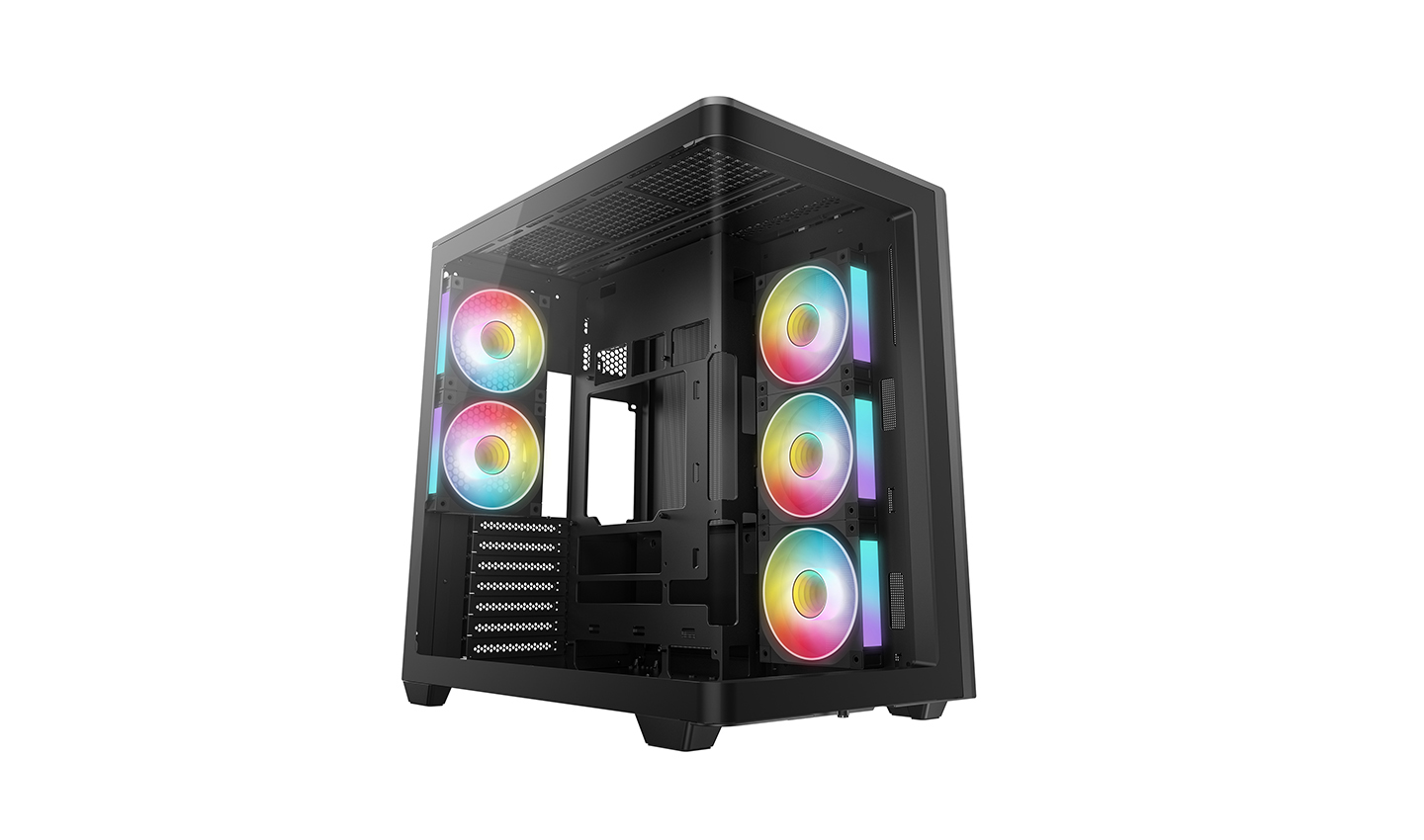 Deepcool Case - CG590U 5F - Midi-Tower - ATX PS2 - Black