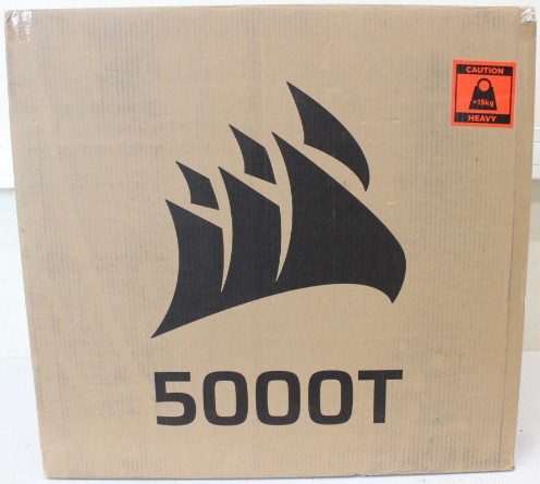 SALE OUT. - Corsair PC Case - iCUE LINK 5000T LX RGB - Mid-Tower - Black - DEMO