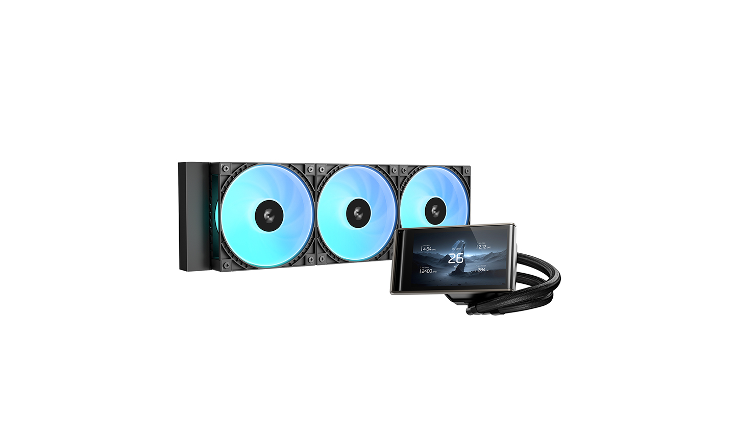 Deepcool LT360 VISION ARGB - Liquid Cooler - Black - Intel, AMD