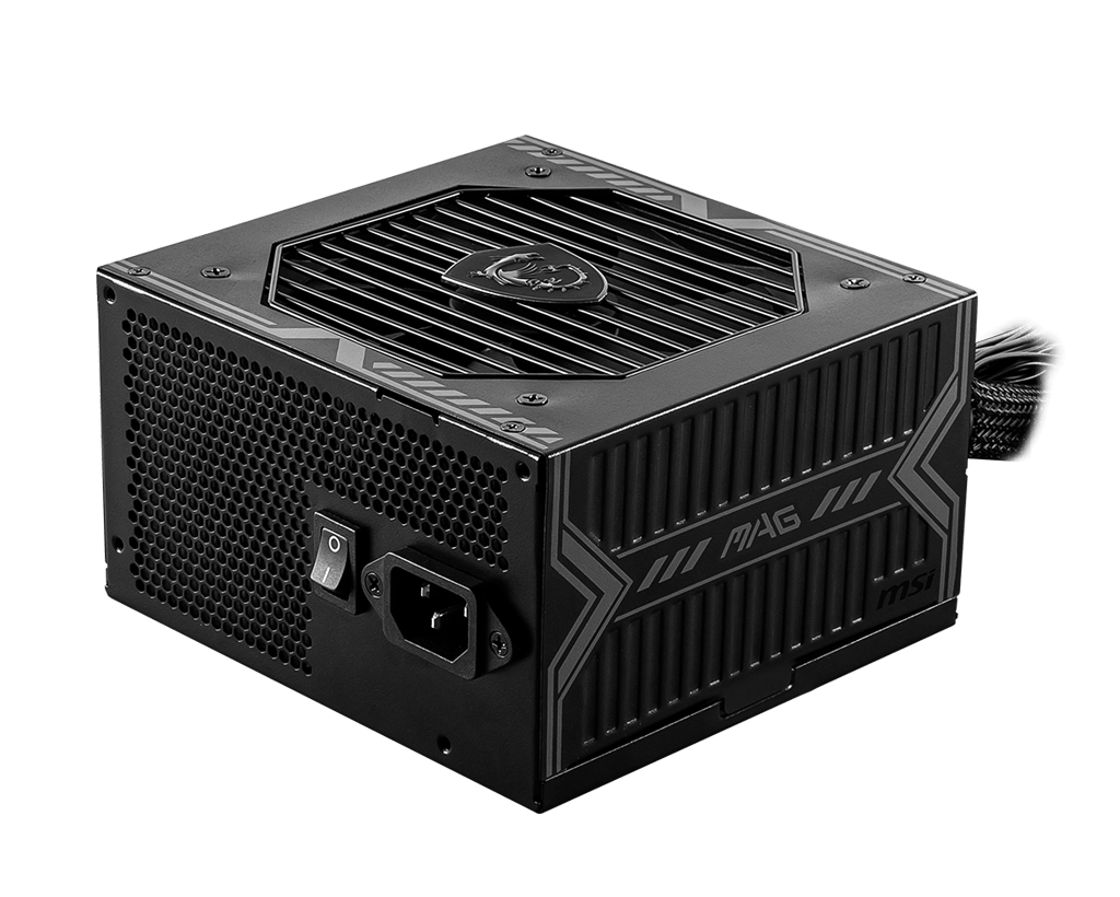 MSI - MAG PSU - A650BN - 650 W - 80 PLUS Bronze Certified