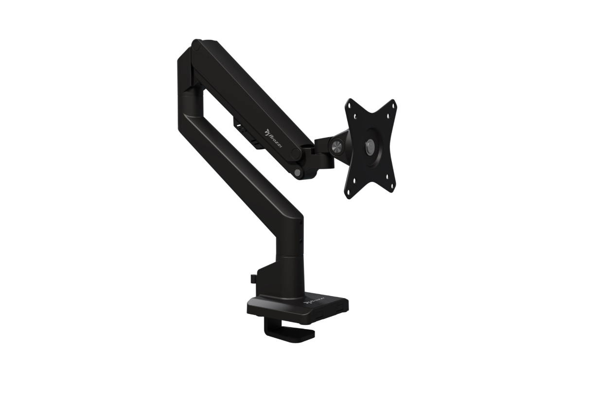 Arozzi Desk Mount - Neo Single - Gas Spring Monitor Arm AZ-ALZARE-NEO-BK - Tilt, Swivel, Rotation - Maximum weight (capacity) 9 kg - Black