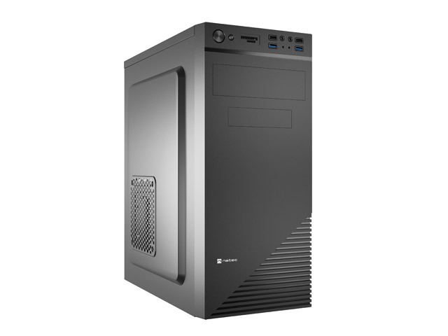 Natec - PC case - Cabassu G2 - Midi Tower - ATX - Black