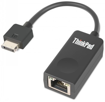 Lenovo - 0.08 m - Black - Ethernet Extension Adapter Gen 2