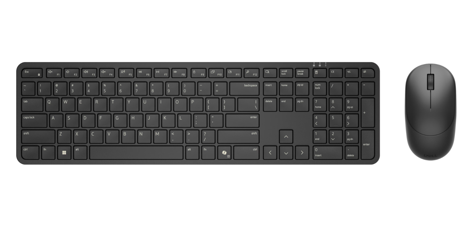 Dell Pro 5 Keyboard and Mouse - KM526 - Keyboard and Mouse Set - Wireless - Lithuanian - Black