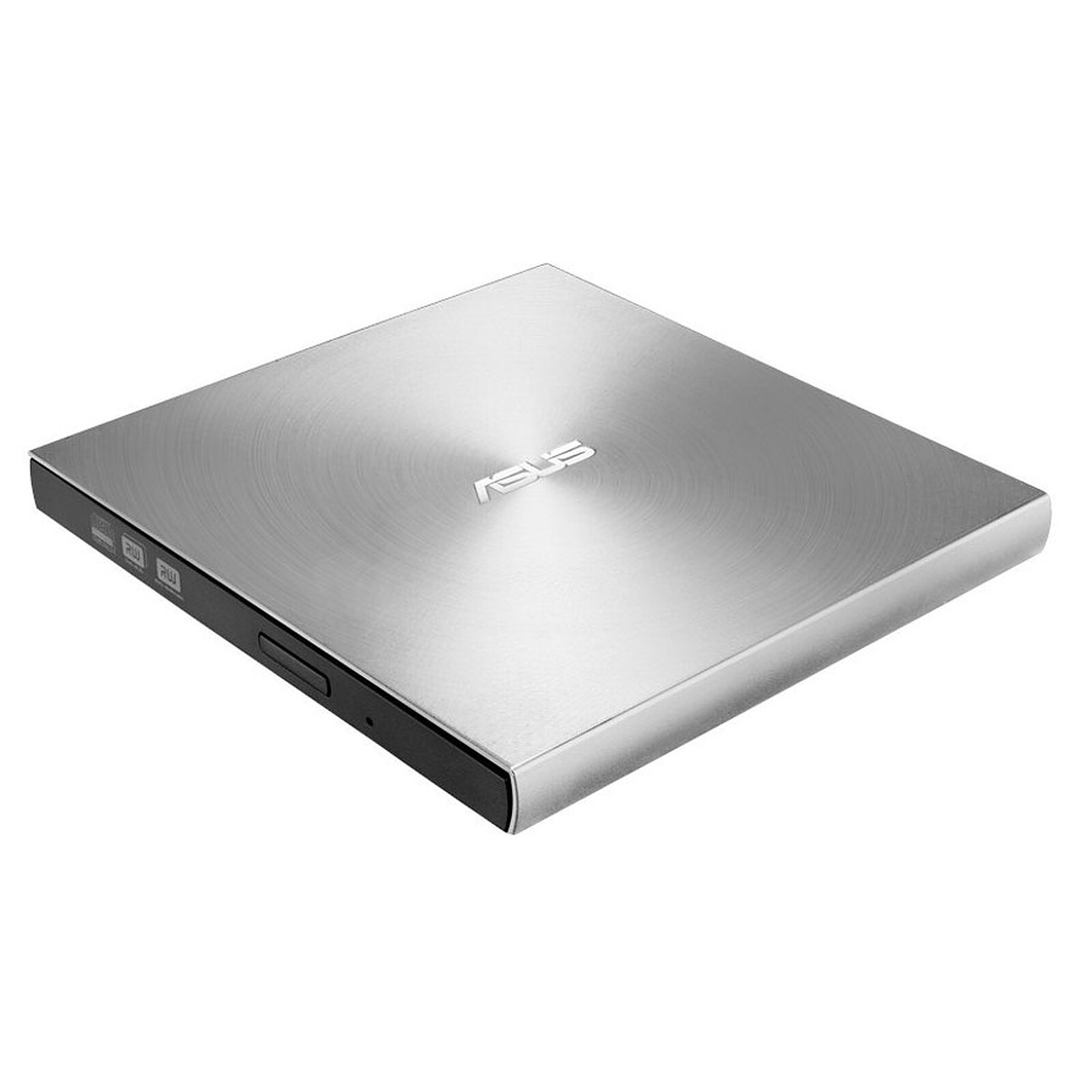 Asus ZenDrive U7C (SDRW-08U7C-U) - Interface USB Type-C - DVD±RW - CD read speed 24 x - CD write speed 24 x - Silver