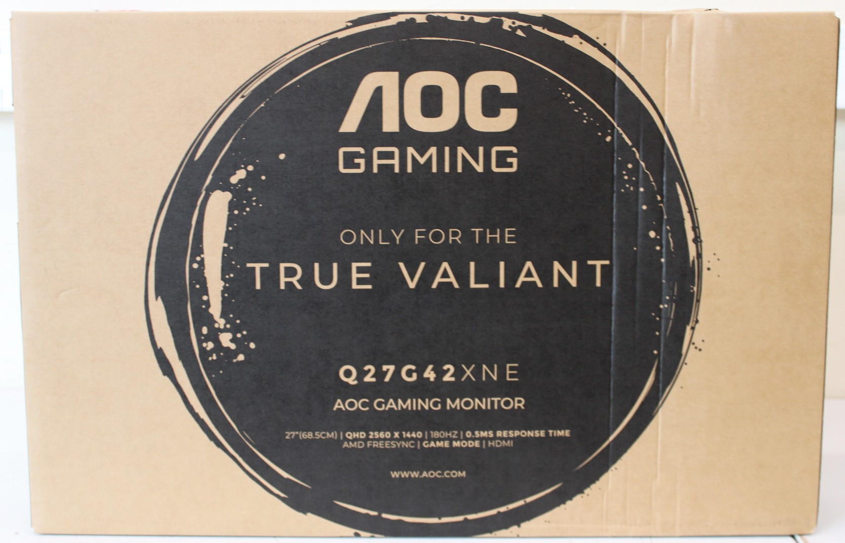 SALE OUT. AOC Gaming Q27G42XNE 27", 2560x1440/1ms/300cd/m², HDMI, DisplayPort, Headphone Out - SALE OUT. - AOC Q27G42XNE - 27 " - VA - QHD - 16:9 - 180 Hz - 1 ms - 2560 x 1440 pixels - 300 cd/m² - HDMI ports quantity 2 - Black - Warranty 36 month(s) - DAM