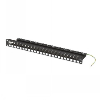 BLACKBOX CAT6A BLANK PATCH PANEL, 24-PORT - 24 PORT
