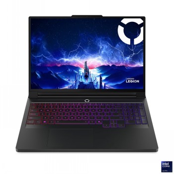 LENOVO LEGION PRO 7 ULTRA 9 275HX/16" WQXGA (2560X1600) OLED 500NITS (TYPICAL) / 1100NITS (PEAK) GLOSSY, 100% DCI-P3, 240HZ, DISPLAYHDR™ TRUE BLACK 1000, DOLBY VISION®, G-SYNC®, LOW BLUE LIGHT, HIGH GAMING PERFORMANCE, FLICKER FREE/32GB/2TB SSD/RTX5090_24GB/INTEL HM870 CHIPSET/W11H/ENG (ECLIPSE BLACK)