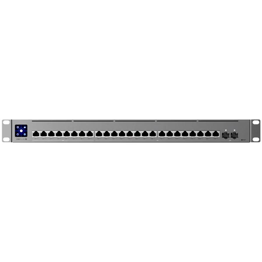 Ubiquiti Layer 3 Etherlighting USW-Pro-XG-24-PoE-EU (16) 10 GbE, (8) 2.5 GbE, and (2) 25G SFP28 ports