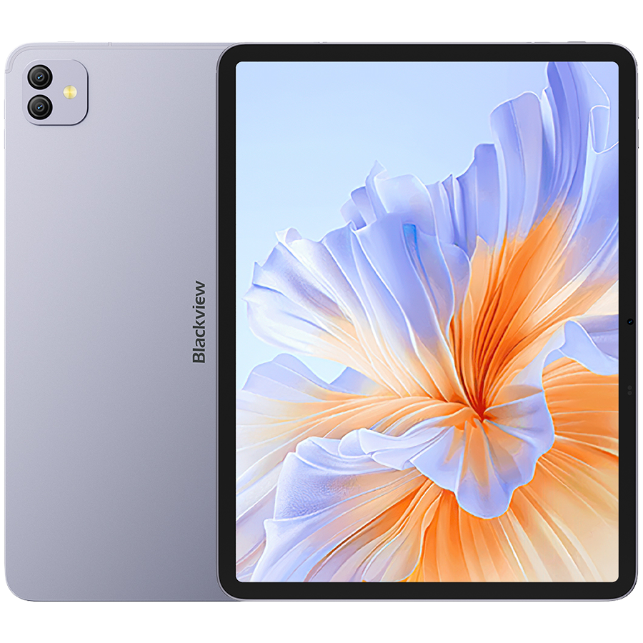 Blackview LINK 8 SET WiFi 12.7-inch 2k+ 2176x1600 90Hz 6GB+256GB MT Helio G100 Octa-core 2.2GHz Cam Front 13MP Rear 16MP 8400mAh Charger Cable Protective glass Case Stylus Mouse Keyboard Android 15 Cloudy Purple