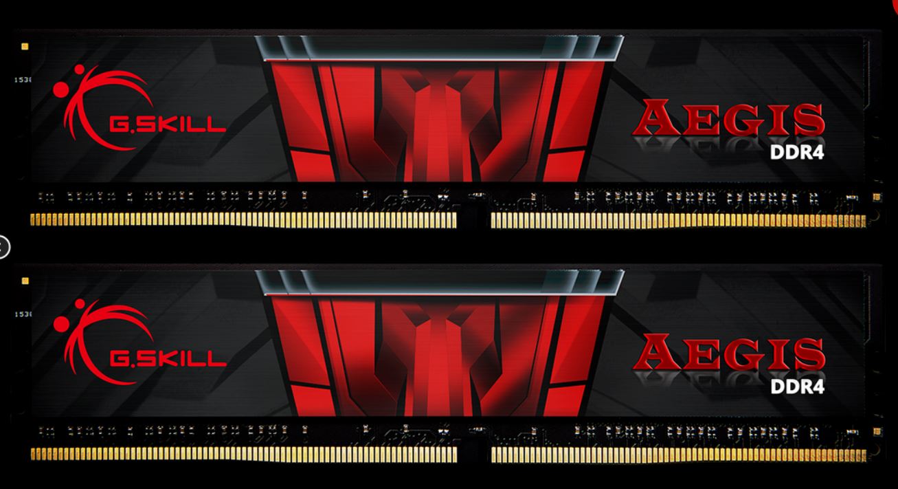 G.Skill - Aegis - 16 GB - DDR4 - 3200 MHz - PC/server - Registered No - ECC No