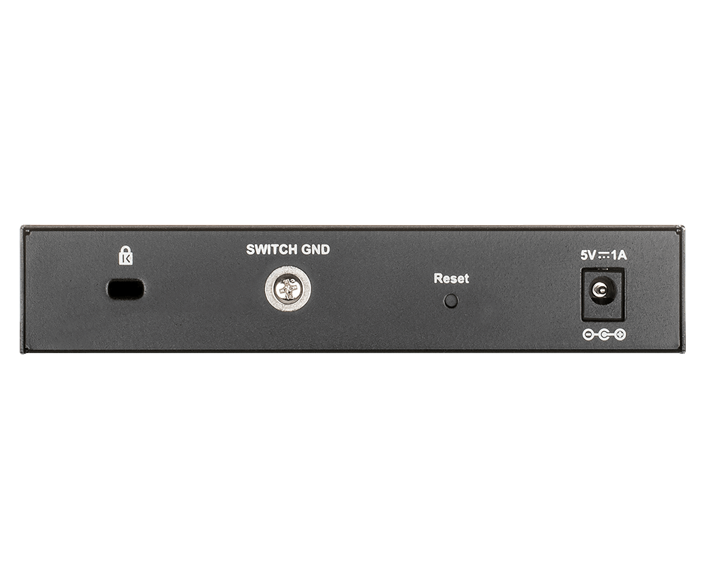 D-Link - Smart Gigabit Ethernet Switch - DGS-1100-08V2 - Managed - Desktop - Power supply type External - 24 month(s)