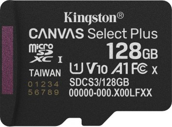 MEMORY MICRO SDXC 128GB UHS-I/SDCS3/128GBSP KINGSTON