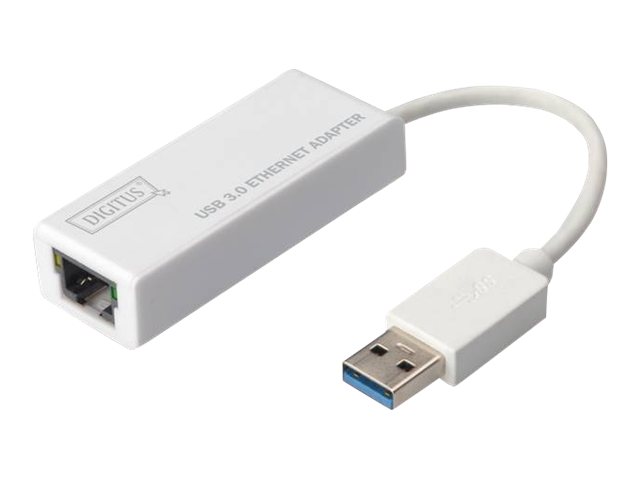 Digitus - USB 3.0 to Gigabit Ethernet Adapter USB-A Male, 10/100/1000 Mbps - DN-3023 - Network Adapter